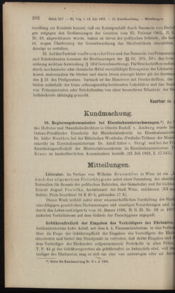 Verordnungsblatt des K.K. Justizministeriums 19030731 Seite: 12