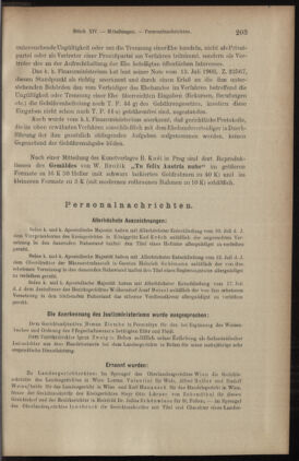 Verordnungsblatt des K.K. Justizministeriums 19030731 Seite: 5