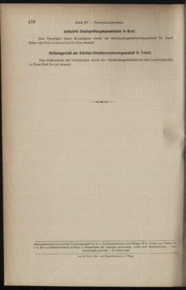 Verordnungsblatt des K.K. Justizministeriums 19030820 Seite: 14