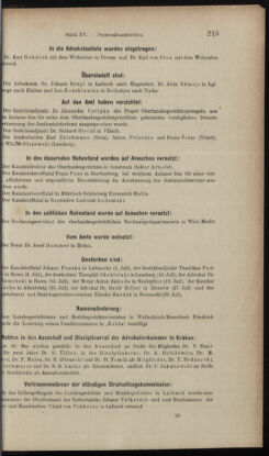 Verordnungsblatt des K.K. Justizministeriums 19030820 Seite: 23