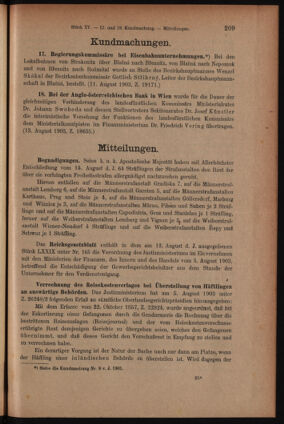 Verordnungsblatt des K.K. Justizministeriums 19030820 Seite: 7