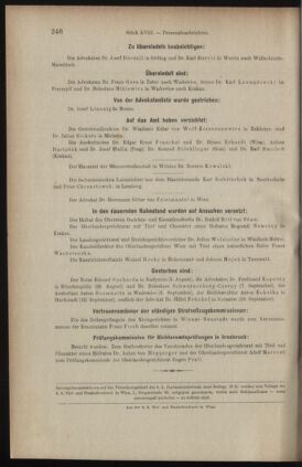 Verordnungsblatt des K.K. Justizministeriums 19031002 Seite: 14