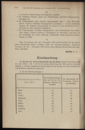 Verordnungsblatt des K.K. Justizministeriums 19031116 Seite: 2