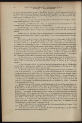 Verordnungsblatt des K.K. Justizministeriums 19040116 Seite: 36