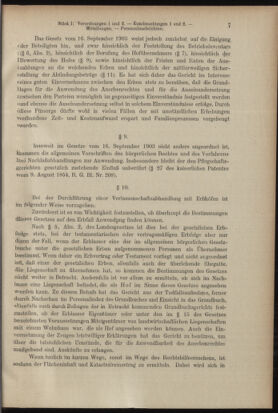 Verordnungsblatt des K.K. Justizministeriums 19040116 Seite: 7