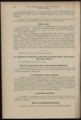 Verordnungsblatt des K.K. Justizministeriums 19040130 Seite: 14