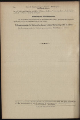 Verordnungsblatt des K.K. Justizministeriums 19040130 Seite: 16