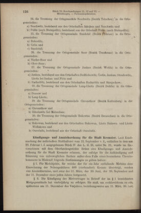 Verordnungsblatt des K.K. Justizministeriums 19040402 Seite: 16