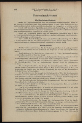 Verordnungsblatt des K.K. Justizministeriums 19040402 Seite: 18