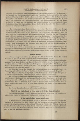 Verordnungsblatt des K.K. Justizministeriums 19040402 Seite: 19