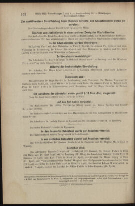 Verordnungsblatt des K.K. Justizministeriums 19040430 Seite: 8