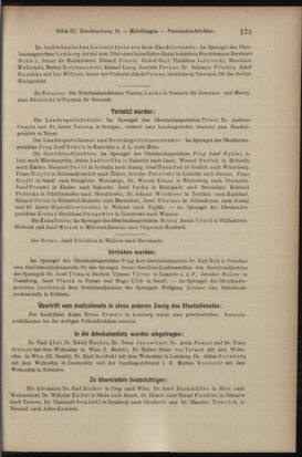 Verordnungsblatt des K.K. Justizministeriums 19040517 Seite: 23