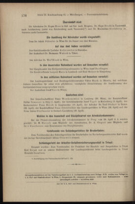 Verordnungsblatt des K.K. Justizministeriums 19040517 Seite: 24