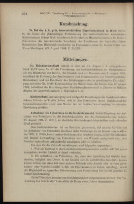 Verordnungsblatt des K.K. Justizministeriums 19040831 Seite: 2