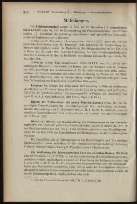 Verordnungsblatt des K.K. Justizministeriums 19041231 Seite: 2