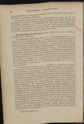 Verordnungsblatt des K.K. Justizministeriums 19050131 Seite: 4