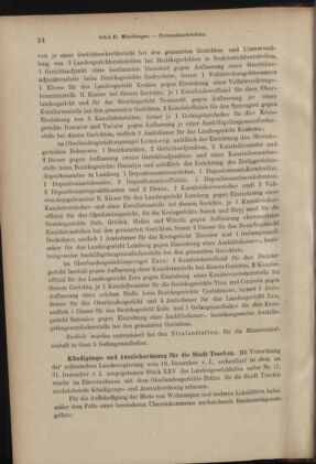 Verordnungsblatt des K.K. Justizministeriums 19050131 Seite: 6