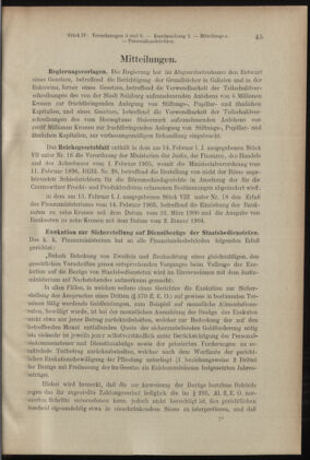 Verordnungsblatt des K.K. Justizministeriums 19050301 Seite: 3