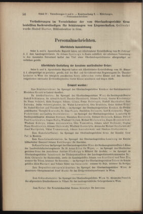 Verordnungsblatt des K.K. Justizministeriums 19050301 Seite: 8