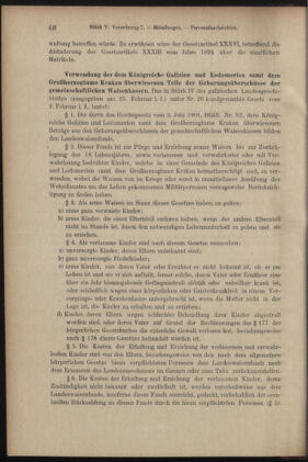 Verordnungsblatt des K.K. Justizministeriums 19050316 Seite: 6