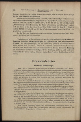 Verordnungsblatt des K.K. Justizministeriums 19050406 Seite: 14