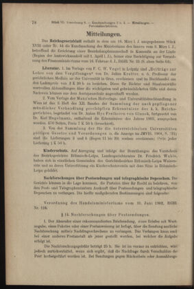 Verordnungsblatt des K.K. Justizministeriums 19050406 Seite: 4