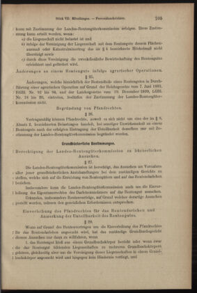 Verordnungsblatt des K.K. Justizministeriums 19050420 Seite: 11