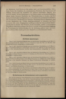 Verordnungsblatt des K.K. Justizministeriums 19050420 Seite: 15