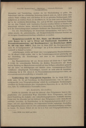 Verordnungsblatt des K.K. Justizministeriums 19050504 Seite: 5