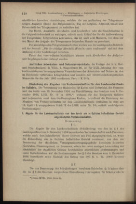 Verordnungsblatt des K.K. Justizministeriums 19050504 Seite: 6