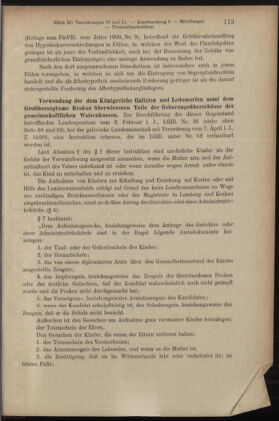 Verordnungsblatt des K.K. Justizministeriums 19050616 Seite: 5