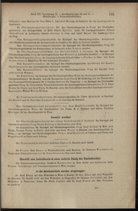 Verordnungsblatt des K.K. Justizministeriums 19050628 Seite: 11