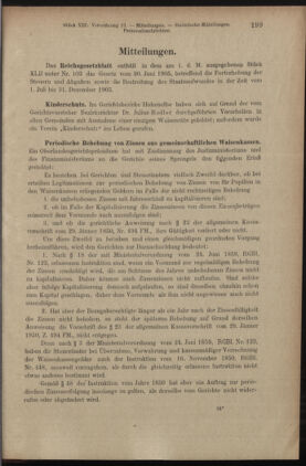 Verordnungsblatt des K.K. Justizministeriums 19050715 Seite: 3