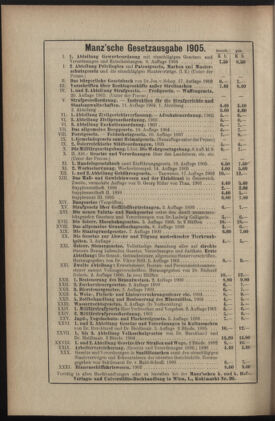 Verordnungsblatt des K.K. Justizministeriums 19050731 Seite: 8