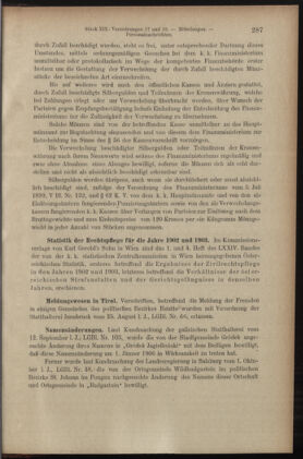 Verordnungsblatt des K.K. Justizministeriums 19051016 Seite: 13