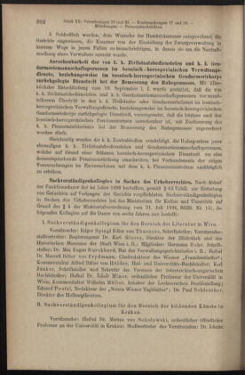 Verordnungsblatt des K.K. Justizministeriums 19051031 Seite: 12