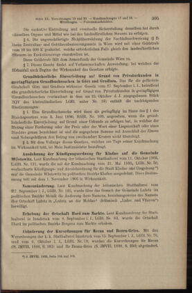 Verordnungsblatt des K.K. Justizministeriums 19051031 Seite: 15