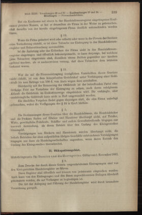 Verordnungsblatt des K.K. Justizministeriums 19051215 Seite: 11