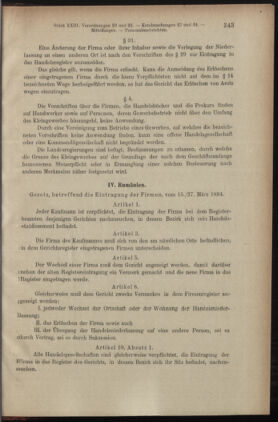 Verordnungsblatt des K.K. Justizministeriums 19051215 Seite: 15