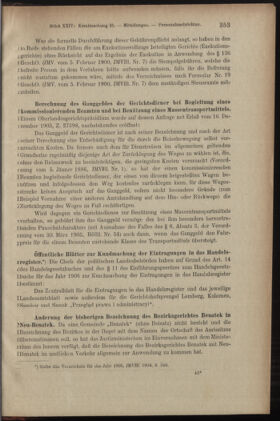 Verordnungsblatt des K.K. Justizministeriums 19051230 Seite: 3