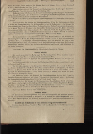 Verordnungsblatt des K.K. Justizministeriums 19051230 Seite: 9