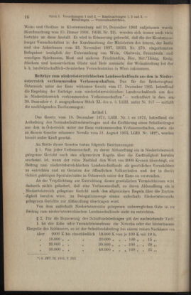 Verordnungsblatt des K.K. Justizministeriums 19060119 Seite: 16