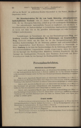 Verordnungsblatt des K.K. Justizministeriums 19060316 Seite: 14