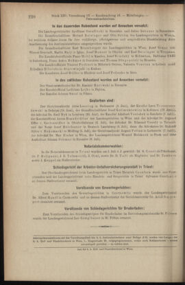 Verordnungsblatt des K.K. Justizministeriums 19060802 Seite: 14