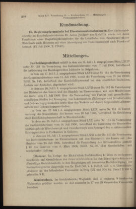 Verordnungsblatt des K.K. Justizministeriums 19060802 Seite: 2