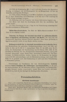 Verordnungsblatt des K.K. Justizministeriums 19060901 Seite: 7