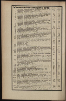 Verordnungsblatt des K.K. Justizministeriums 19061105 Seite: 12