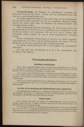 Verordnungsblatt des K.K. Justizministeriums 19061117 Seite: 6