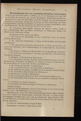 Verordnungsblatt des K.K. Justizministeriums 19070111 Seite: 3