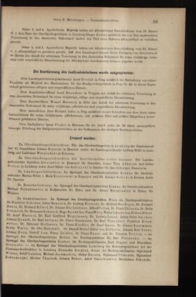 Verordnungsblatt des K.K. Justizministeriums 19070131 Seite: 13